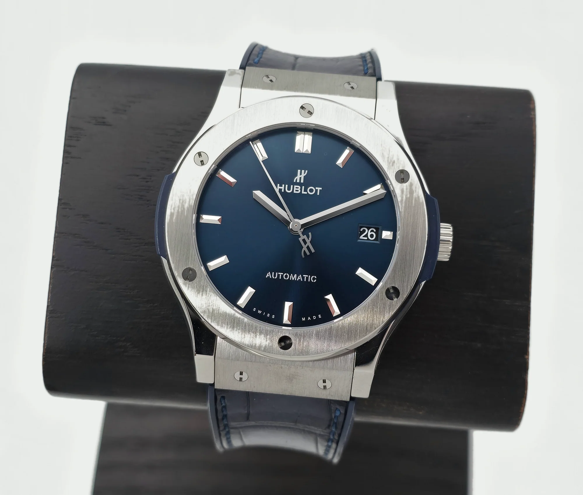 Hublot Classic Fusion Titanium Blue 45mm (01/2017, Huol. 06/2026)