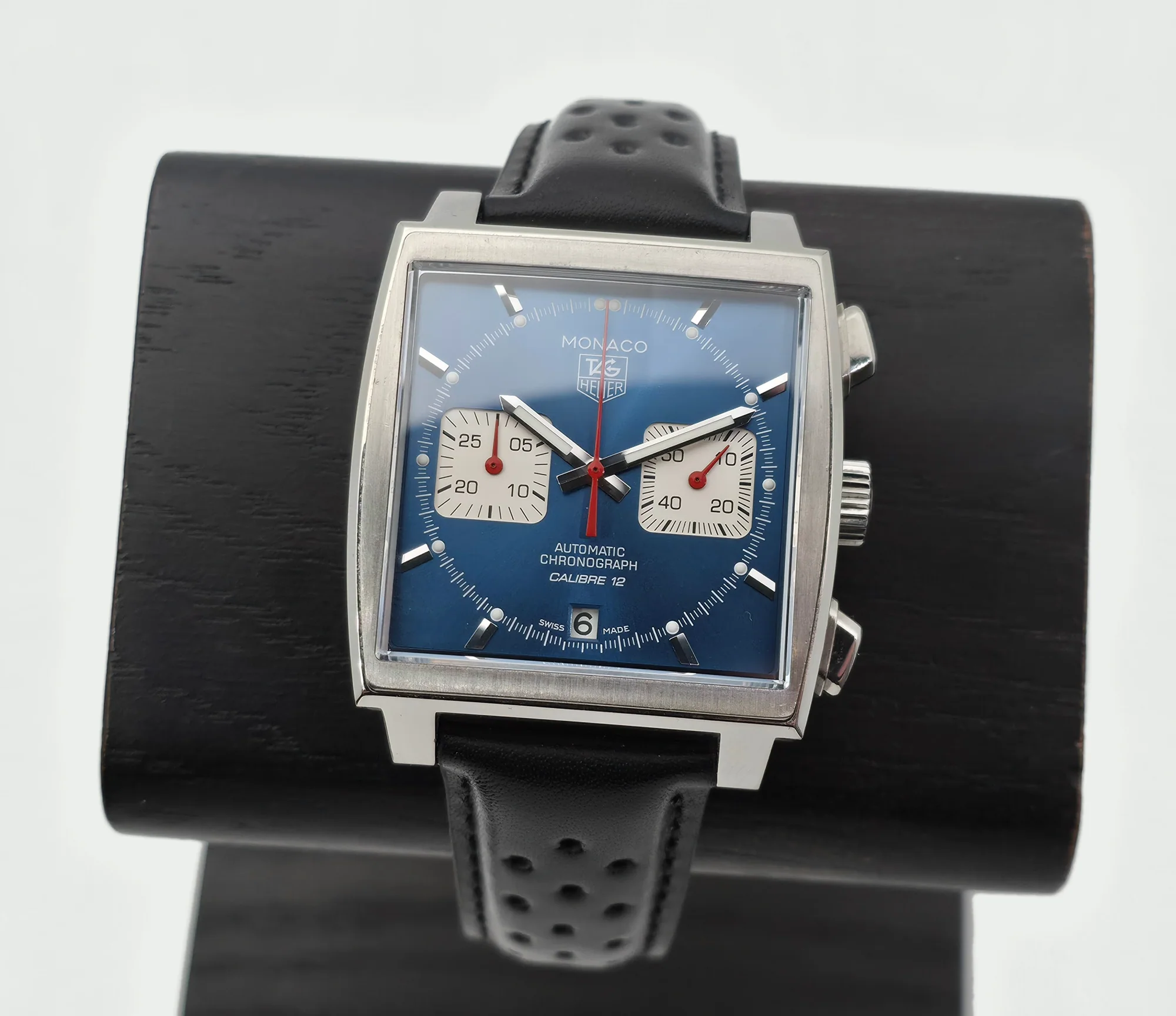 TAG Heuer Monaco Calibre 12, Blue 39mm (10/2016)