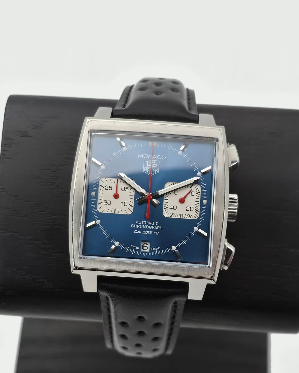 TAG Heuer Monaco Calibre 12, Blue 39mm (10/2016)