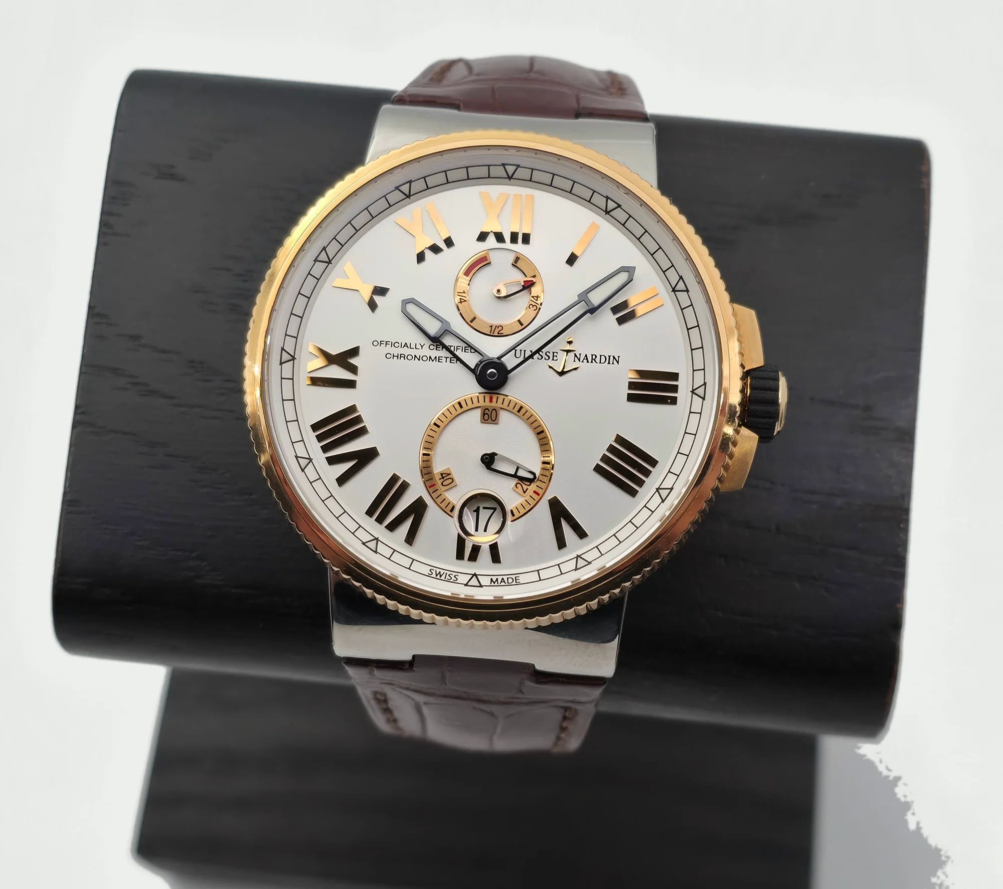 Ulysse Nardin Marine Chronometer Manufacture 45mm Steel & 18k Gold